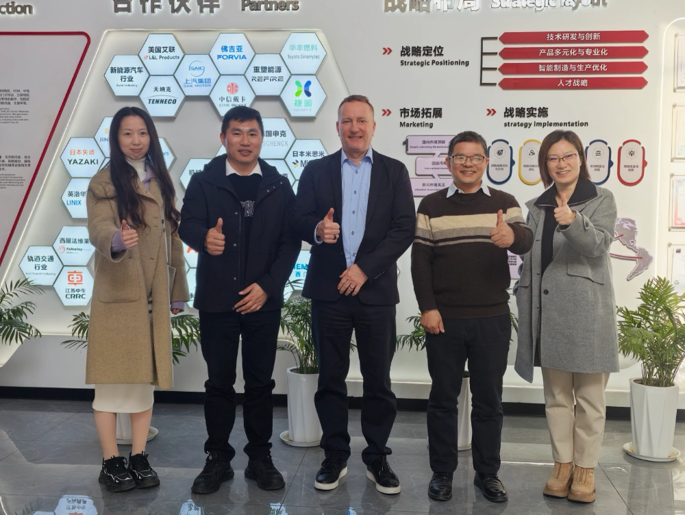 A ABB Finlândia visita a Hehua Machinery em 4 de dezembro de 2025.