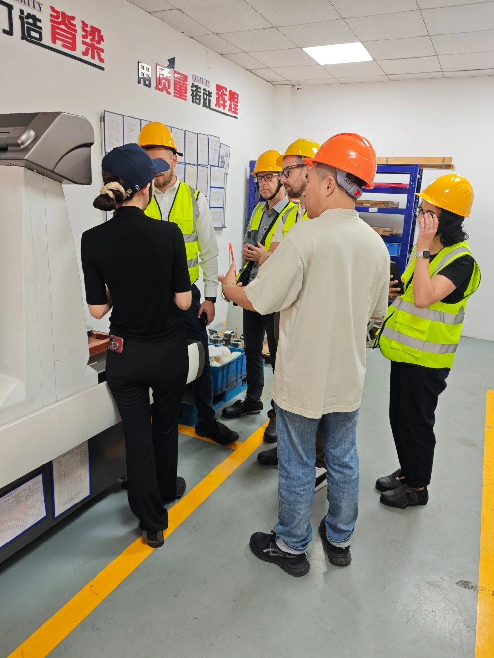 Equipe TORSUS da Eslováquia visita a Hehua Machinery