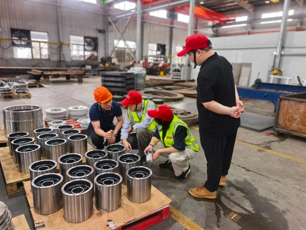Equipe da Hitachi Energy visita a Hehua Machinery